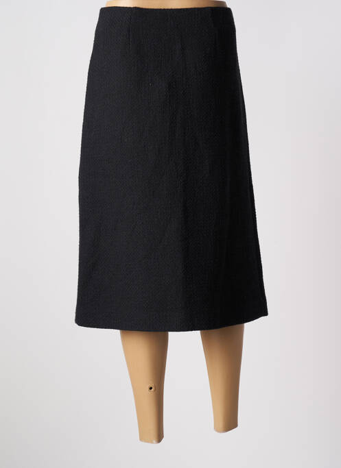 Jupe mi-longue taille à pinces noir BY MALENE BIRGER femme
