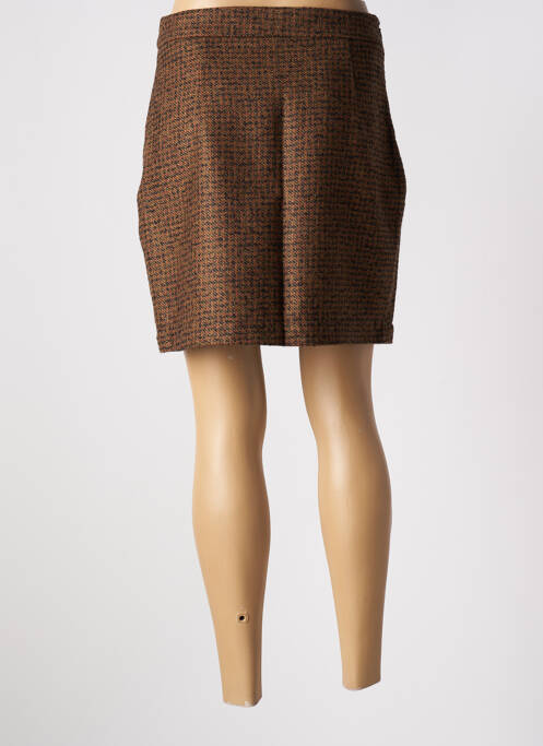 Jupe courte marron VALENTINE GAUTHIER pour femme