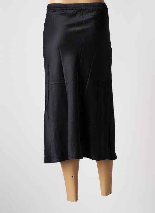 Jupe mi-longue noir SET pour femme
