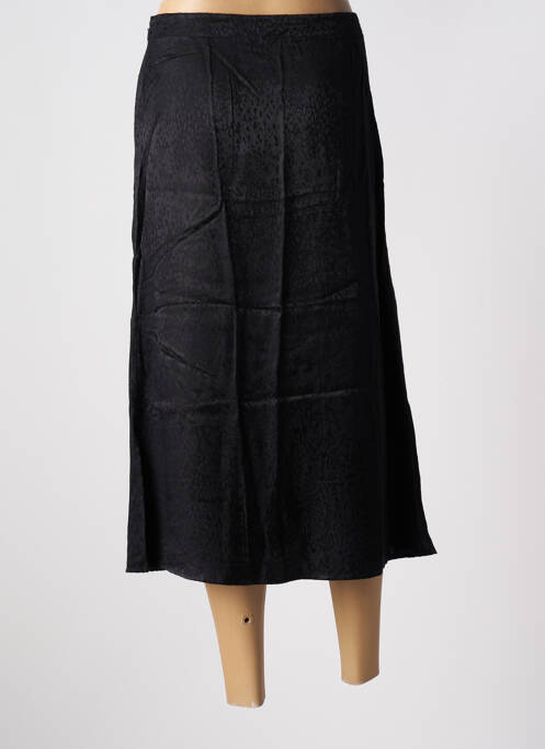 Jupe mi-longue noir SET pour femme