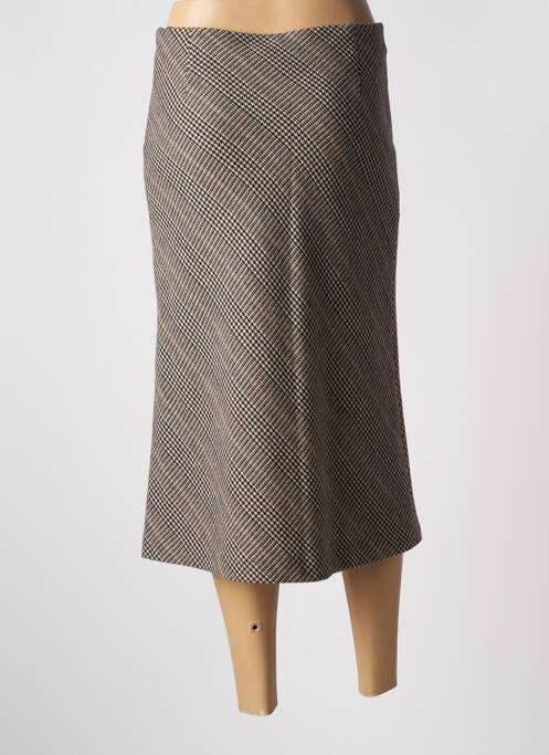 Jupe mi-longue rose SEMICOUTURE pour femme