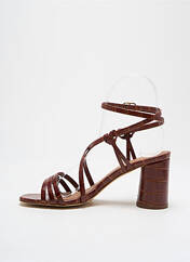 Sandales/Nu pieds marron ANAKI pour femme seconde vue