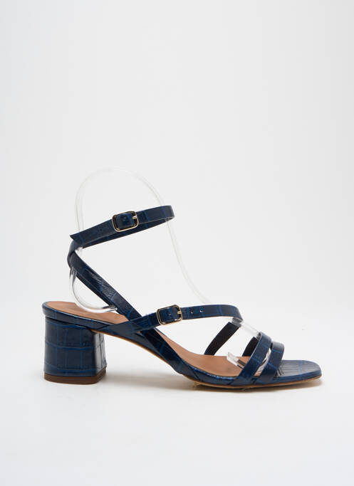 Sandales/Nu pieds bleu ANAKI pour femme