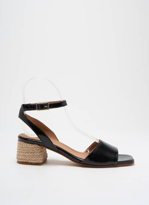 Sandales/Nu pieds noir ANAKI pour femme