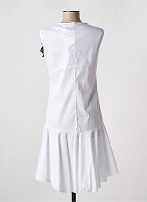Robe courte sans manche sans manche blanc LOLITAS & LOLOS femme