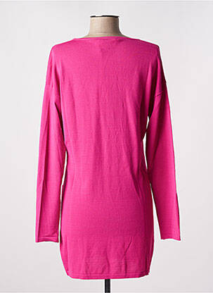 Gilet manches longues stretch rose CRISTINA GAVIOLI femme