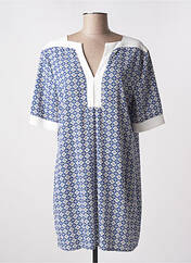 Robe courte bleu LENNY B pour femme seconde vue