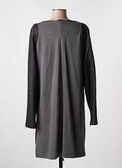 Robe courte gris LAUREN VIDAL pour femme seconde vue