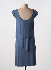 Robe mi-longue bleu SEE THE MOON pour femme seconde vue