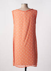 Robe mi-longue orange LA FEE MARABOUTEE pour femme seconde vue