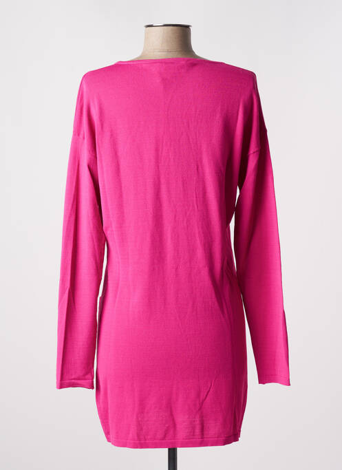 Gilet manches longues rose CRISTINA GAVIOLI pour femme