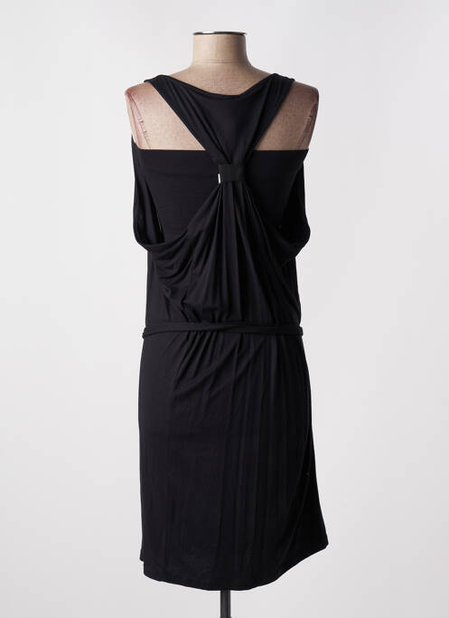 Robe mi-longue noir EVALINKA pour femme