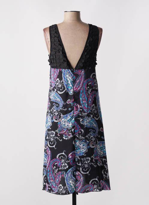 Robe mi-longue noir PURPLE JAM pour femme