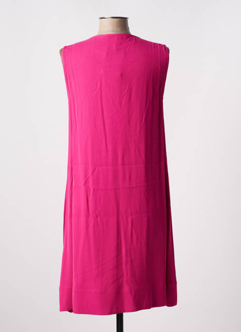 Robe mi-longue rose LAUREN VIDAL pour femme