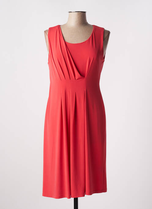 Robe mi-longue rouge EVALINKA pour femme