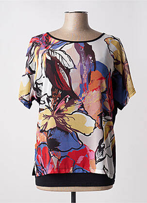 T-shirt manches courtes manches courtes noir DIAMBRE femme