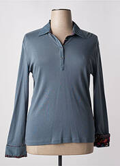 Polo gris TBS pour femme seconde vue