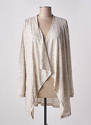 Gilet manches longues stretch gris DIPLODOCUS femme