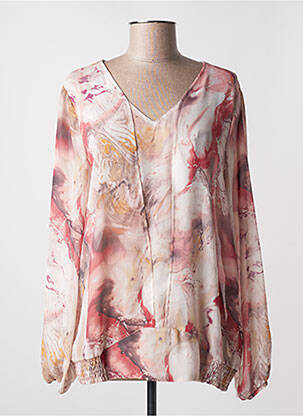 Blouse légère et transparente manches longues beige YEST femme