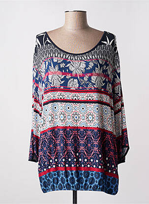 T-shirt manches 3/4 manches 3/4 bleu BETTY BARCLAY femme
