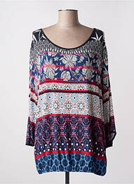 T-shirt imprimé fantaisie manches 3/4 bleu BETTY BARCLAY femme