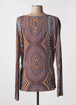 T-shirt manches longues manches longues marron VOODOO femme