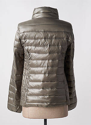 Doudoune poches sans capuche vert B.YOUNG femme