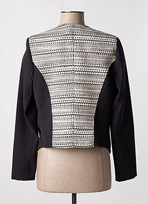 Veste chic col v noir PURPLE JAM femme
