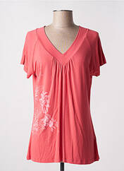 T-shirt rouge TEMPO REALE pour femme seconde vue