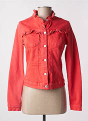 Veste casual rouge C'EST BEAU LA VIE pour femme seconde vue