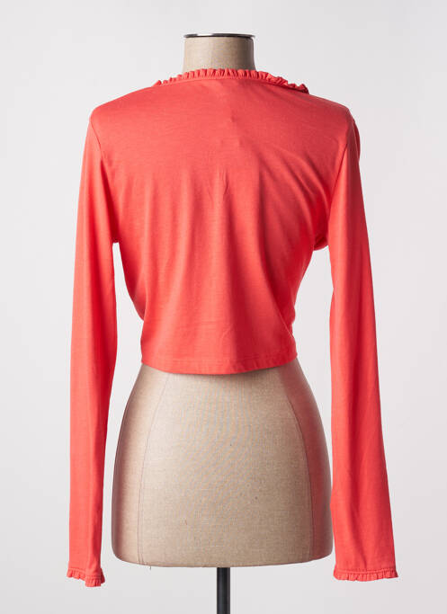 Boléro orange MELVIN pour femme