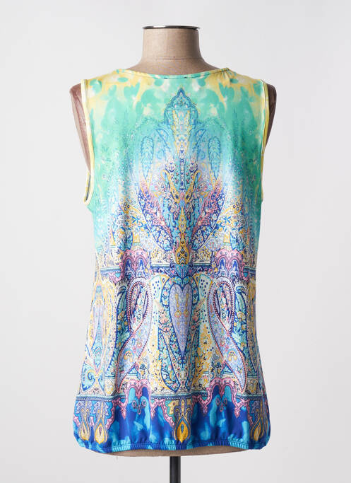 Top bleu K-DESIGN pour femme