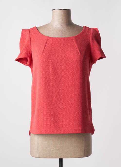 Top rouge I.CODE (By IKKS) pour femme