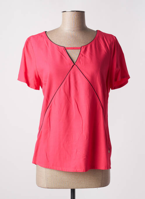 T-shirt rouge I.CODE (By IKKS) pour femme