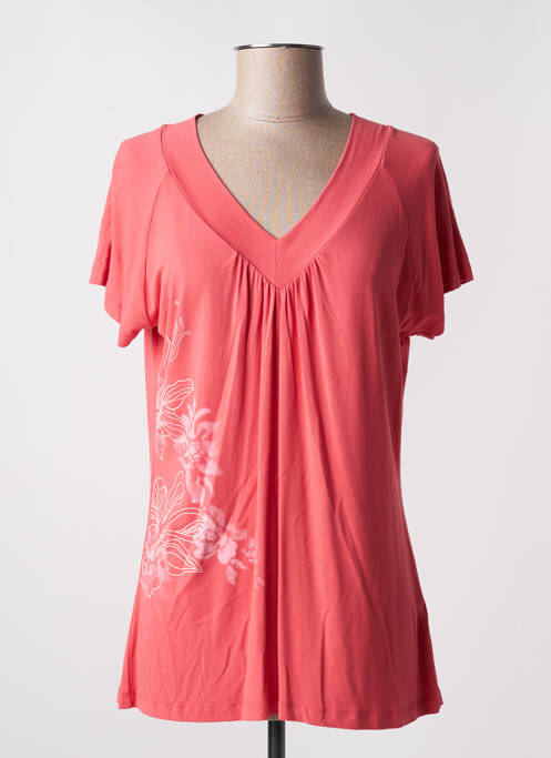 T-shirt rouge TEMPO REALE pour femme