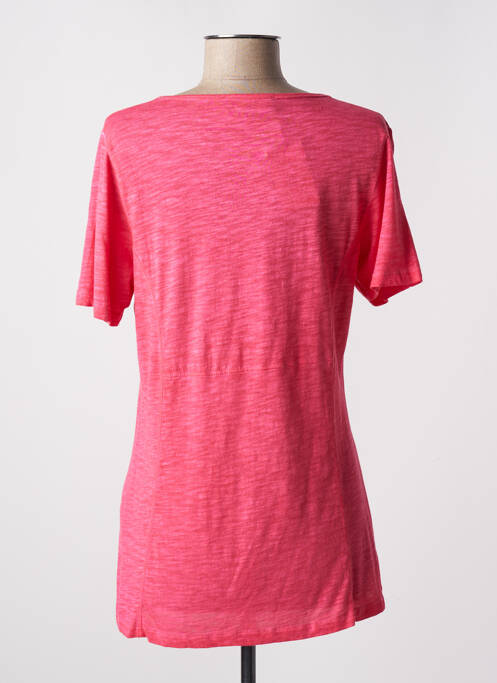 Tunique manches courtes rouge FRONT DE MER pour femme