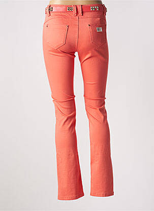 Pantalon slim stretch taille normale orange ONADO femme