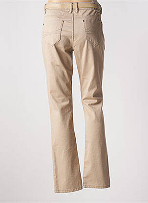 Pantalon slim stretch taille normale beige ONADO femme