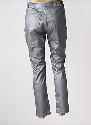Pantalon slim stretch taille normale gris IMPAQT femme