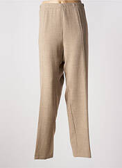 Pantalon droit beige ANNE KELLY pour femme seconde vue