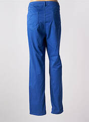 Pantalon droit bleu FRED SABATIER pour femme seconde vue