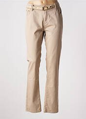 Pantalon slim beige ONADO pour femme seconde vue