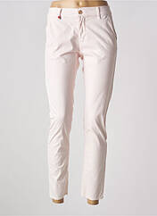 Pantalon slim rose F.A.M. pour femme seconde vue