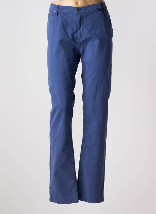 Pantalon droit bleu IMPAQT pour femme