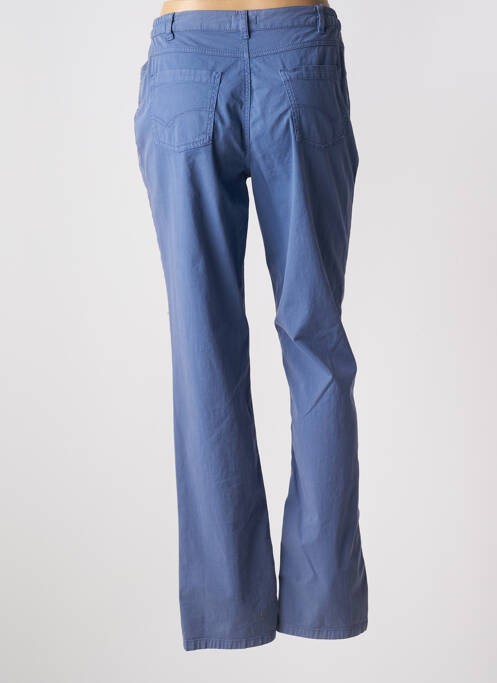 Pantalon droit bleu TBS pour femme
