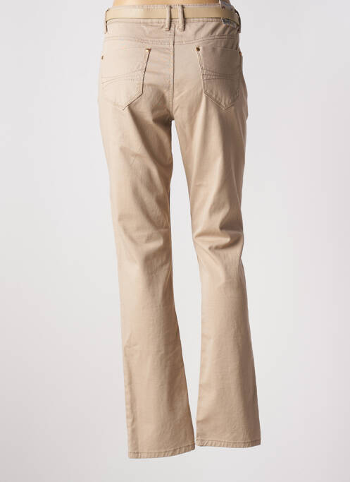 Pantalon slim beige ONADO pour femme