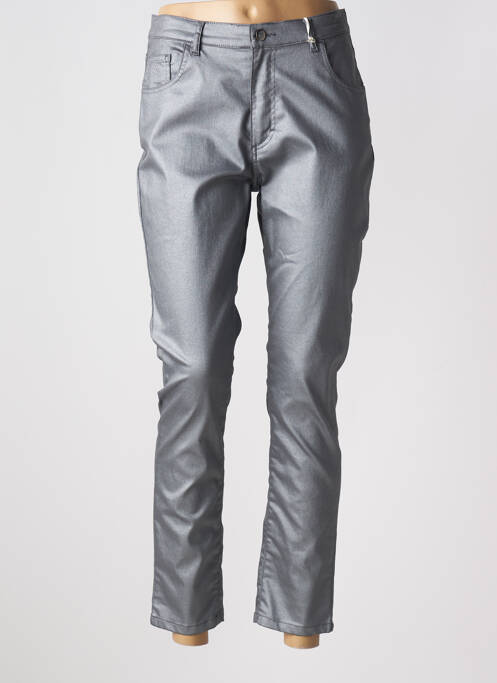 Pantalon slim gris IMPAQT pour femme