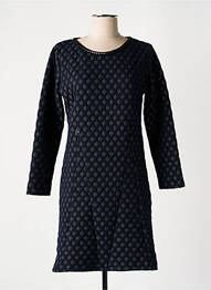Robe courte manches longues manches longues bleu LO! LES FILLES femme