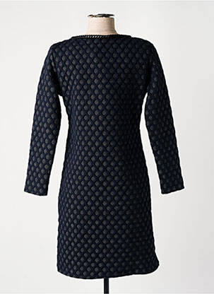 Robe courte manches longues manches longues bleu LO! LES FILLES femme