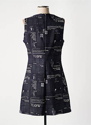 Robe courte sans manche sans manche noir DESIGUAL femme